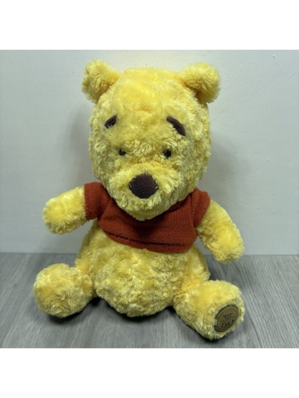 Hallmark Disney Baby 14" Winnie The Pooh And The Honey Tree 50 Years Plush